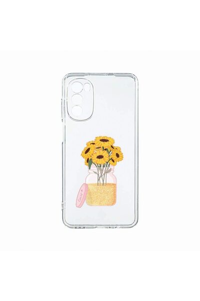 bestcase Husa Silicon, Compatibila Cu Motorola Moto G82 / Moto G52, Sun Flowe...