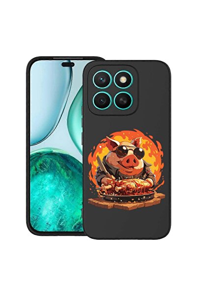 bestcase Θήκη για Honor X8C, Pig's Life, Λεπτή σιλικόνη 0.8MM, Αντικραδασμική...