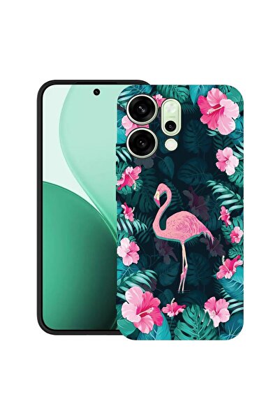 bestcase Θήκη για OPPO Reno14 5G με σχέδιο Φλαμίνγκο, TPU Ματ Εξαιρετικά Λεπτ...