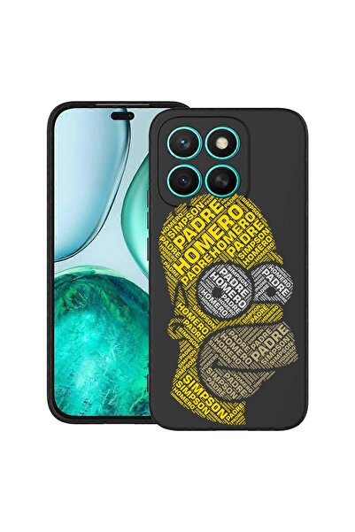 bestcase Θήκη για Honor X8C, Καλλιγραφία Homer Simpson, Λεπτή σιλικόνη 0.8MM,...