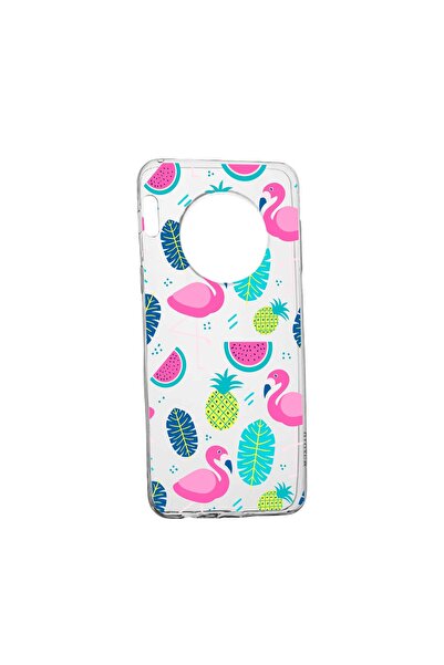 bestcase Θήκη σιλικόνης, Συμβατή με Huawei Nova Y90, Φλαμίνγκο, Ανθεκτική στη...