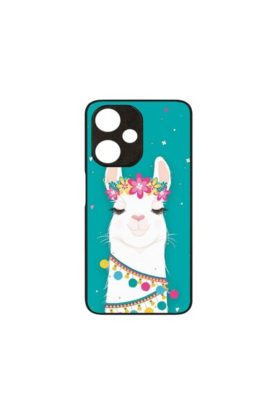 bestcase Θήκη MaxSafe, Συμβατή με OPPO A59 5G, Χαριτωμένο Λάμα, Χρώματα HD, Α...