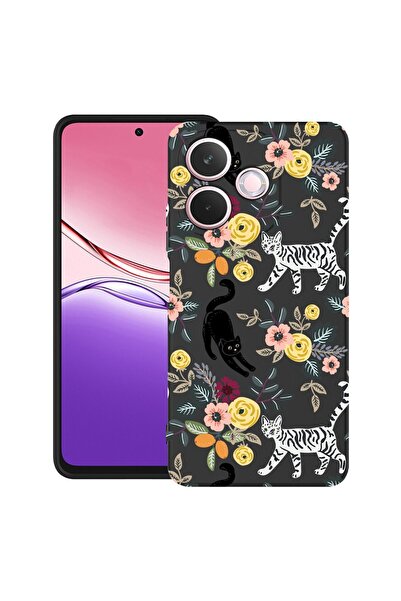 bestcase ¬Æ Husa pentru OPPO A5 Pro 5G din Silicon Ultra Slim cu Design Cat P...