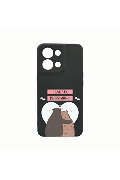 bestcase Husa Silicon, Compatibila cu Oppo Reno8 Pro, I Love U Beary Much!, R...