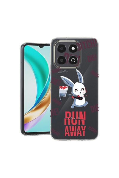 bestcase ¬Æ Husa Clear Slim Silicon Compatibila cu Honor X6c, Run away!, 3119...