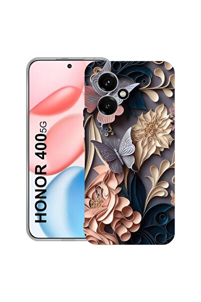 bestcase ¬Æ Husa Clear Silicon pentru Honor 400, Butterfly, 2036423 T 1225