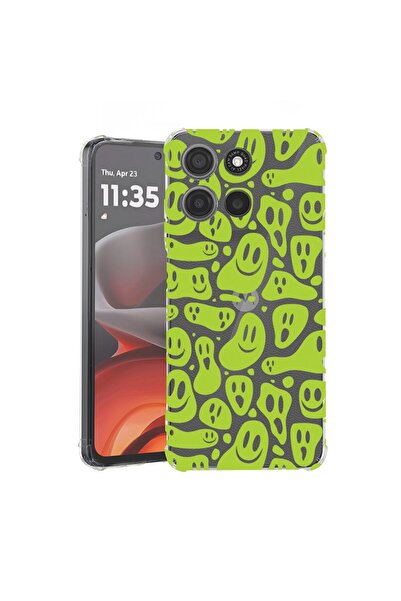 bestcase ¬Æ Husa Anti Shock Compatibila cu Motorola Edge 60 Neo, Green Acid S...