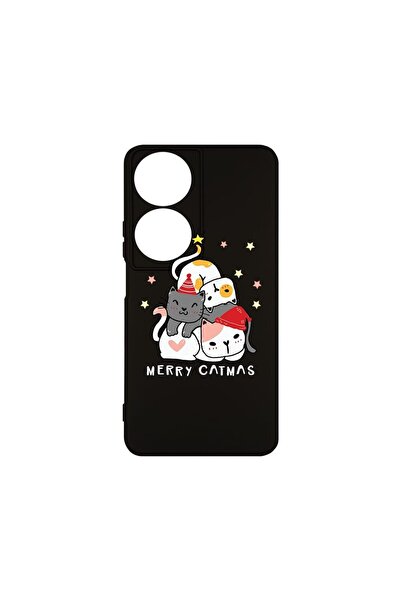 bestcase Θήκη Σιλικόνης Premium, Συμβατή με Honor X7b, Merry Catmas, Λεπτή 1....