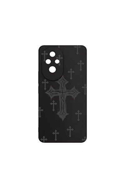 bestcase Θήκη για Honor 200 Pro, BestCase® Λεπτή Σιλικόνη 0.8MM, Σχέδιο Σταυρ...