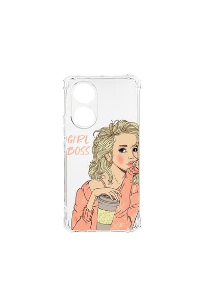 bestcase Αντικραδασμική Θήκη 1.5MM, Συμβατή με OPPO A38 4G / A18 4G, Girl Bos...