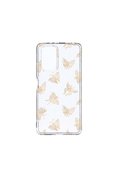 bestcase Διαφανής Θήκη Σιλικόνης 2MM, Συμβατή με Motorola Moto G85, Χρυσή Πετ...