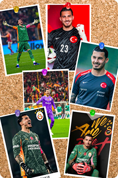 GameBulance Uğurcan Çakır Themed 6-Piece Board Card Set |   Galatasaray, Uğur...