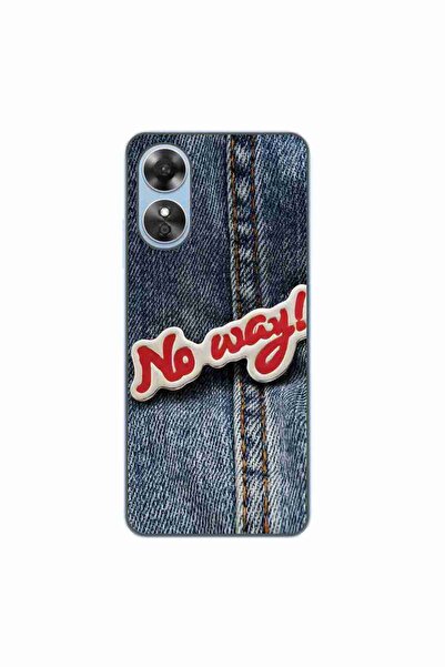 OEM Husa compatibila cu Oppo A17 Silicon Gel Tpu Model No Way Jeans