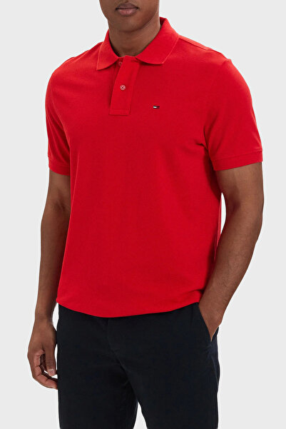 Tommy Jeans Pamuklu Regular Fit Düğmeli Polo Yaka T Shirt Erkek POLO YAKA T S...