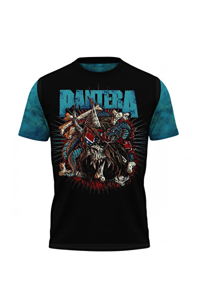 OEM Tricou barbati Pantera , maneca scurta multicolor H051