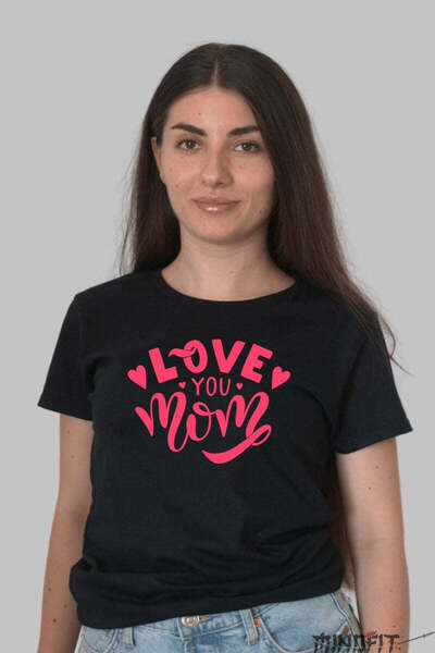 GILDAN Tricou Love You Mom Un Mod Adorabil De A Spune Multumesc