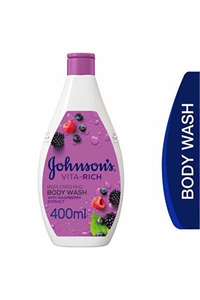 Johnson's غسول الجسم فيتا ريتش المهدئ برائحة التوت 400 مل