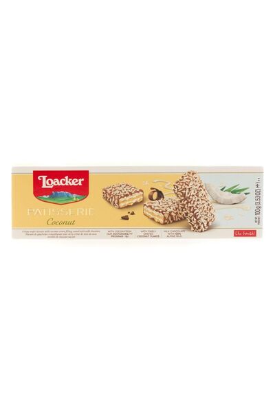 Loacker Patisserie Coconut 18 x 100g