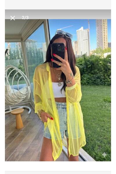 neslihansarıca gömlek ,tül gömlek şifon gömlek oversize gömlek