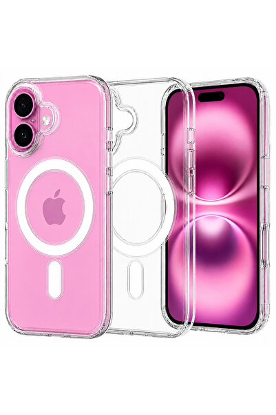 Techsuit Θήκη για iPhone 16 Plus, MagSafe Pro, αντικραδασμική, διαφανής