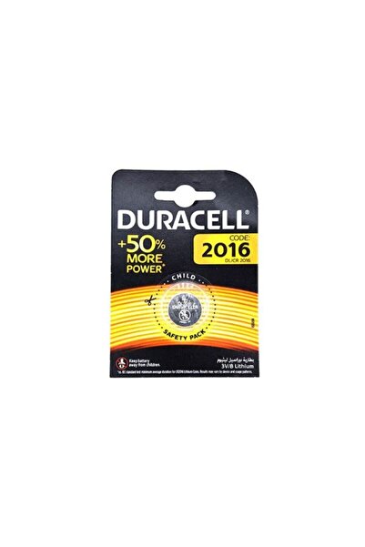 Duracell بطاريات ليثيوم إلكترونية على شكل عملة معدنية 2016