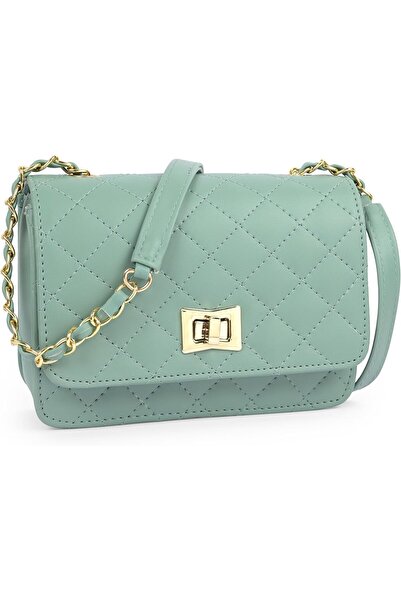 Generic ADISA Padded Crossbody Bag for Women and Girls (SL5059-Green)