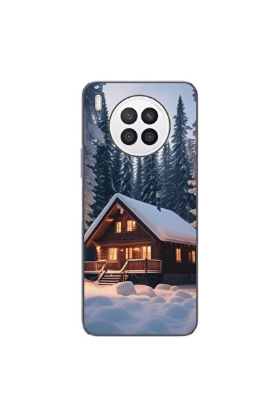 OEM Θήκη συμβατή με Huawei Nova 8i Σιλικόνης Gel TPU με σχέδιο Χειμερινή Εξοχ...