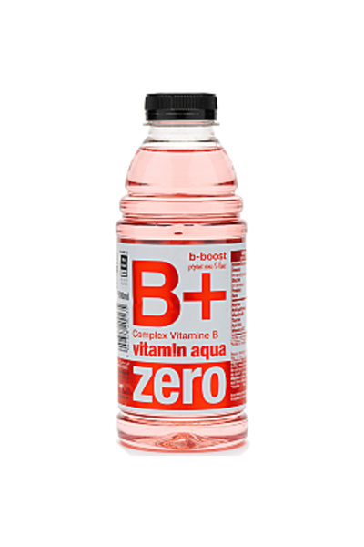 Vitamin Aqua Apă Vitamin B+ fără zahăr cu aromă de pepene verde și lămâie, Vi...