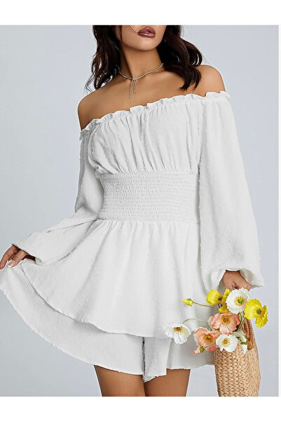 OMS Short white dress