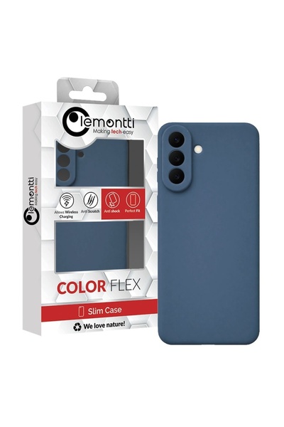 lemontti Husa Silicon Soft Slim Samsung Galaxy S26 Plus Bleumarin