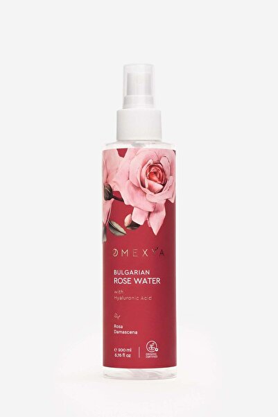 OMEXYA APĂ DE TRANDAFIRI ORGANICĂ CU ACID HIALURONIC 200 ML