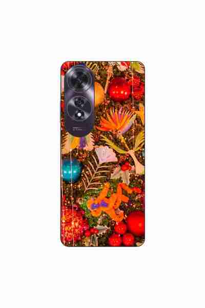 OEM Husa compatibila cu Oppo A60 4G Silicon Gel Tpu Model Craciun Decor Brad ...