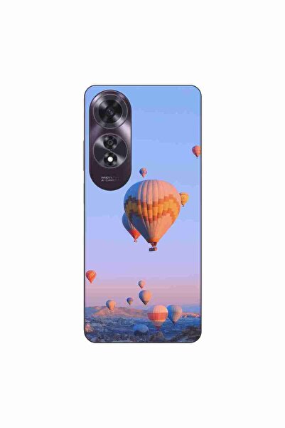OEM Калъф, съвместим с Oppo A60 4G, силиконов гел TPU, с десен на въздушни ба...