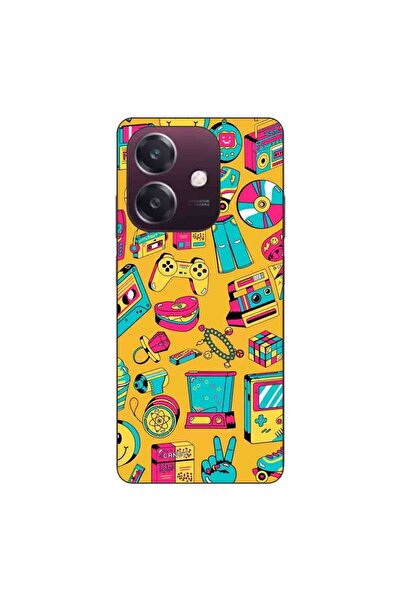 OEM Husa compatibila cu Oppo A60 5G Silicon Gel Tpu Model Pop Art Vintage