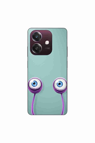 OEM Θήκη συμβατή με Oppo A60 5G Σιλικόνης TPU με σχέδιο Μάτια Σαλιγκαριού