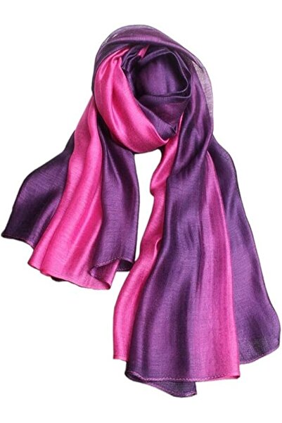 SNUG STAR Cotton Silk Scarf Elegant Soft Wraps Color Shade Scarves for Women ...