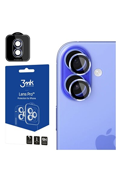 3MK Lens Protection Pro - Szk≈Ço na obiektyw aparatu iPhone 17 (Light Blue)