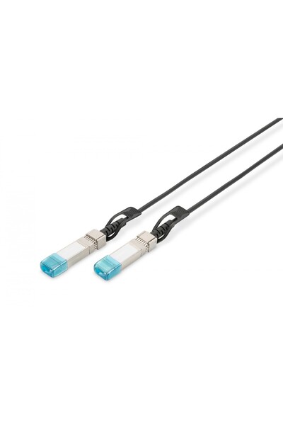 Digitus Kabel SFP+ 10G DAC 0.5m schwarz AWG 30 HPE komp.