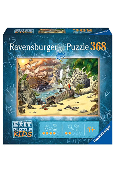 RAVENSBURGER Exit Puzzle Aventura Piraților pentru Copii
