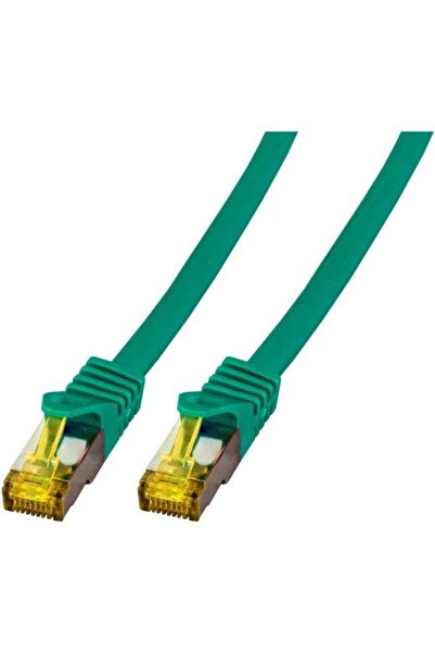 EFB RJ45 Patchk. S/FTP Cat.6A LSZH Cat.7 Rohk. 25.00m gr√ºn