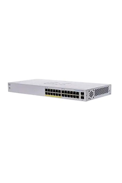 Cisco Systems Switch Cisco CBS110-24PP (24xGbE, 2xGbE/SFP combo, 12xPoE+, 100...