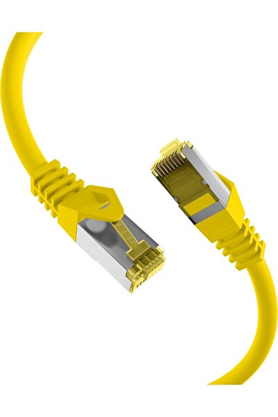 EFB RJ45 Patchkabel Cat.6A S/FTP LSZH Cat.7 Rohkabel gelb