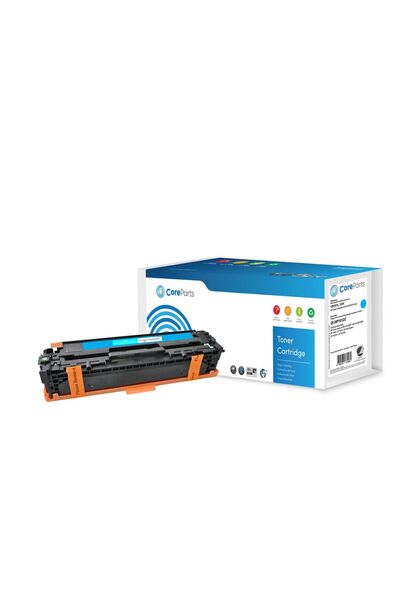 CoreParts Toner Cyan CB541A Pagini: 1.400, Nordic Swan Seria HP Color LaserJe...