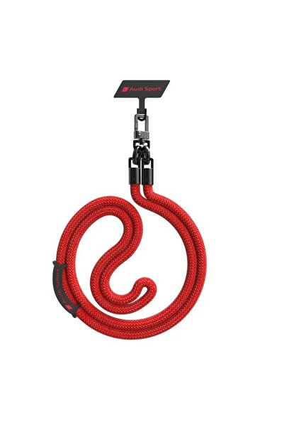 Audi Șnur universal pentru telefon 120cm 10mm tip crossbody roșu AUS-CBL10-RS...