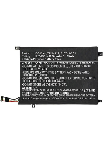 CoreParts Baterie laptop pentru HP 31.16Wh 3.8V 8200mAh 31.35Wh Li-Pol 3.8V 8...