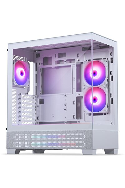 Phanteks XT View Matrix Carcasă PC, Midi-Tower, E-ATX, Sticlă securizată, Mat...