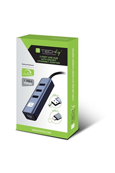 Techly IDATA USB-ETGIGA3AA