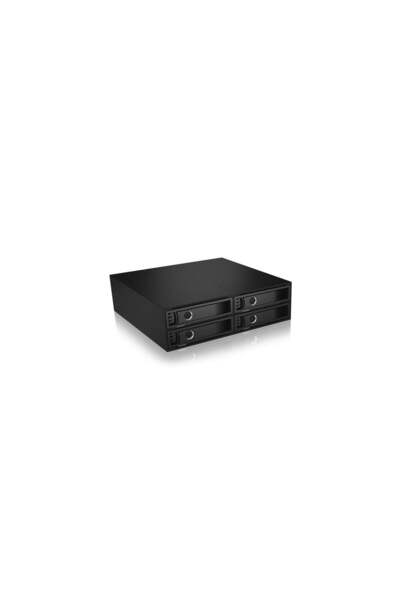 ICY BOX Backplane IcyBox 4x2,5" SATA/SAS HDD/SSD -> 5,25" Schacht sw retail
