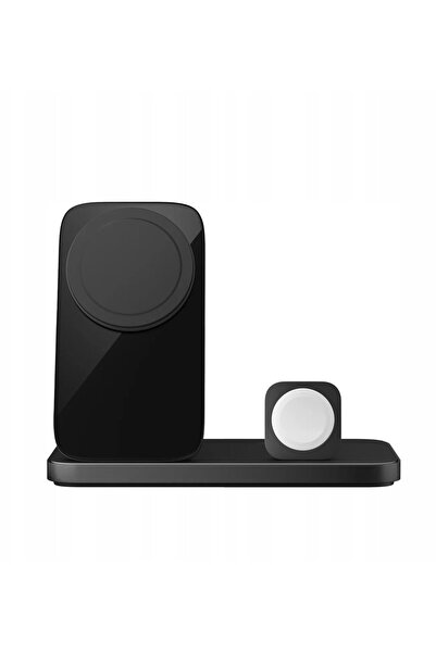 Nomad Stand One Max - încărcător wireless Qi2, 25W pentru trei dispozitive, c...