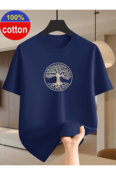 PAVRO Tricou unisex cu imprimeu mixt, confortabil